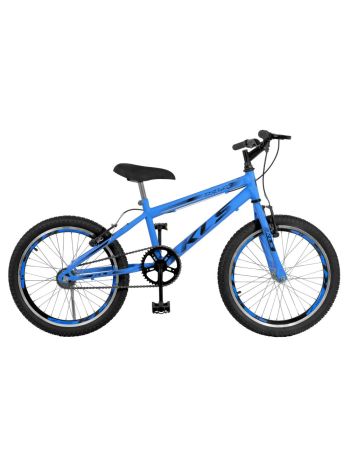 Bicicleta Aro 20 Kls Free Gold V-Brake Mtb-Azul Pantone/Preto-20