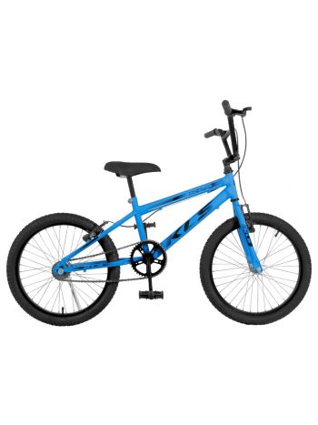 Bicicleta Aro 20 Kls Free Style Stander Freio V-Brake -Azul Pantone/Preto-20