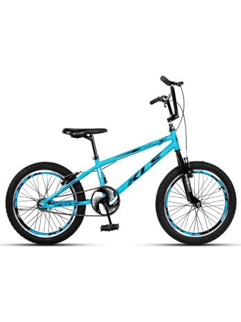 Bicicleta Aro 20 Kls Cross Freio V-Brake-Azul Pantone/Preto-20