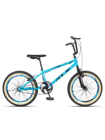 Bicicleta Aro 20 Kls Cross Freio V-Brake Pneu Com Faixa-Azul Pantone/Preto-20