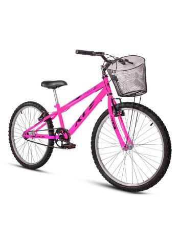 Bicicleta Aro 24 Kls Free Freio V-Brake Mtb Feminina