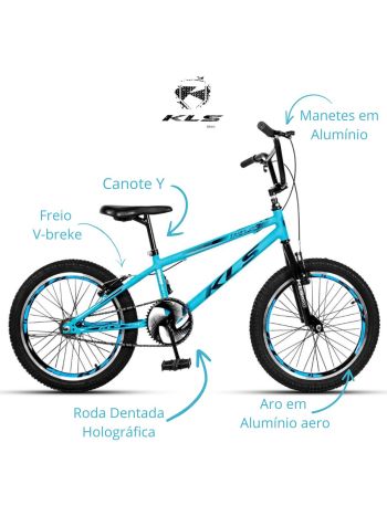 Bicicleta Aro 20 Kls Cross Freio V-Brake