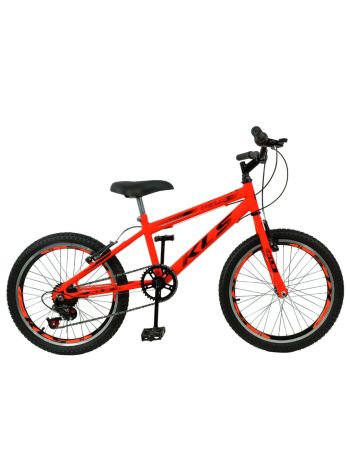 BIKE 20 KLS SPORT GOLD MONO INDEX 7V V/B LARANJA NEON/PRETO