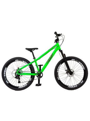 BIKE 26 FREE RIDE KLS LADERA F/D MONO 7V SHIMANO (CT) VERDE NEON KIT PRETO
